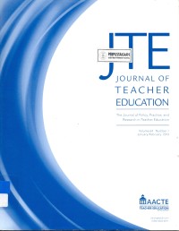 JTE journal of teacher education volume 64 number 1 january february 2013